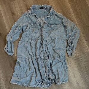 Velvet Heart Light Blue Denim Dress